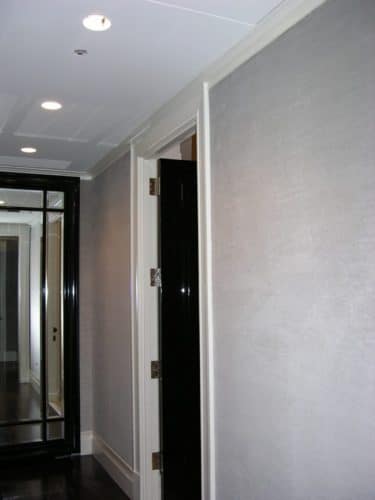 silk velvet fabric wall