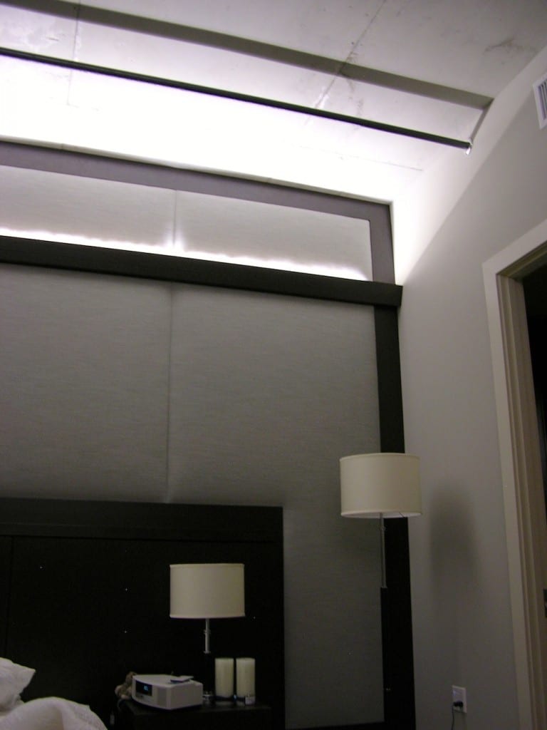 Large fabric panels-wall upholstery by VETHOMAN