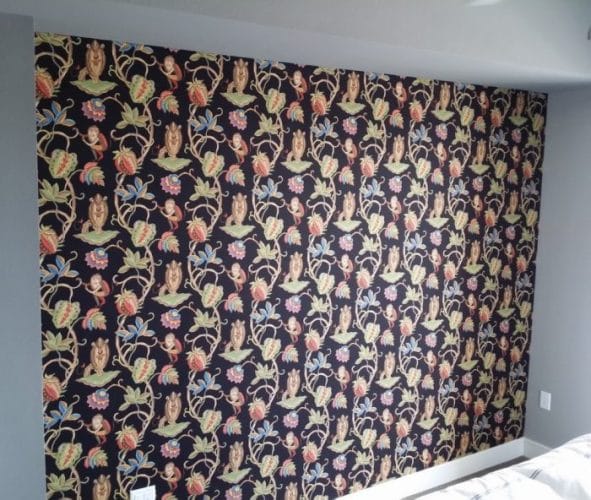 one wall upholstery