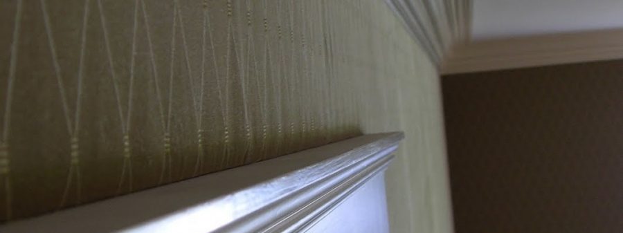 clean edge system for walls