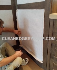 fabric panel installation