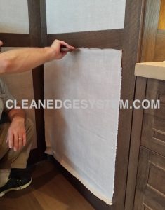 spatula for wall upholstery