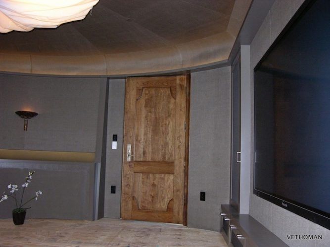 home theater fabric wall panels